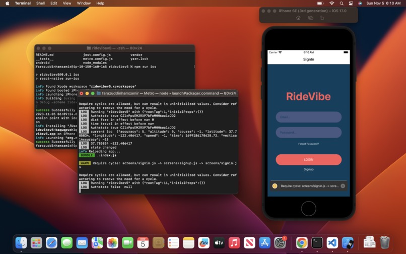 RideVibe – screenshot 1