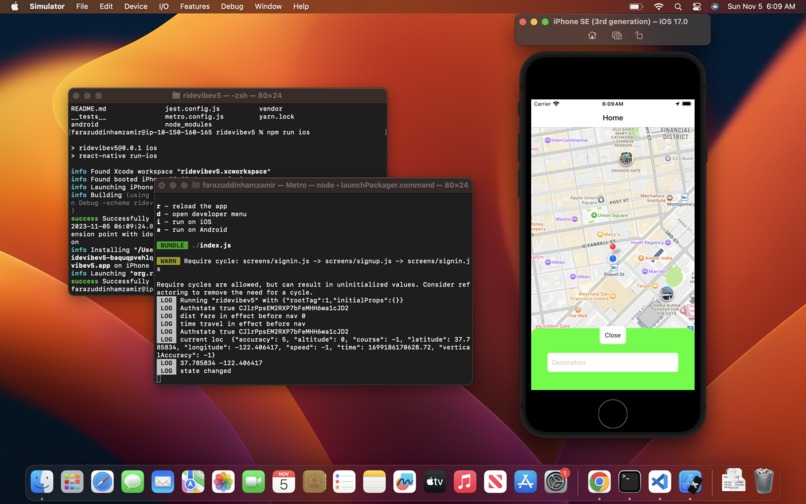 RideVibe – screenshot 2