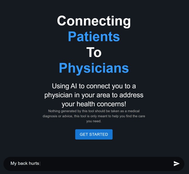 HealthChat – screenshot 2
