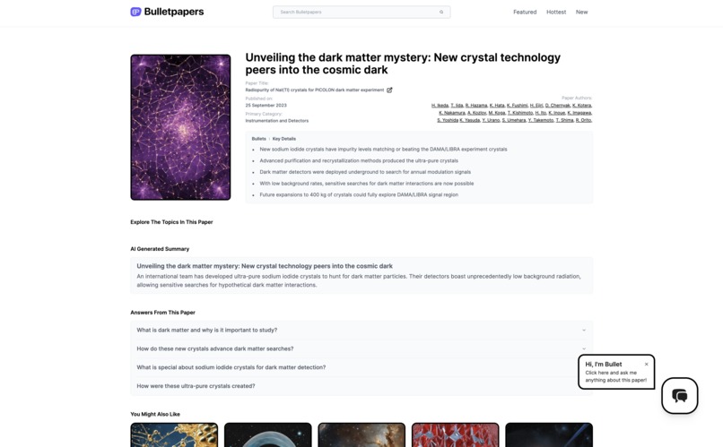 Bulletpapers.ai – screenshot 2