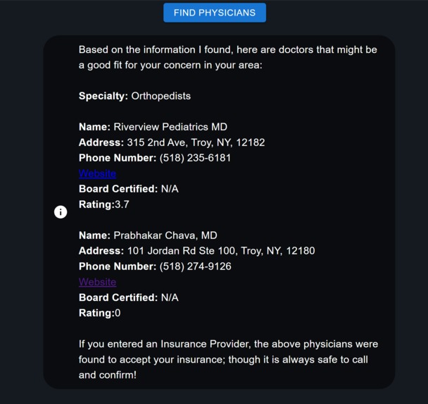HealthChat – screenshot 5