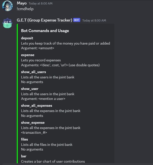 G.E.T (Group Expense Tracker) – screenshot 6