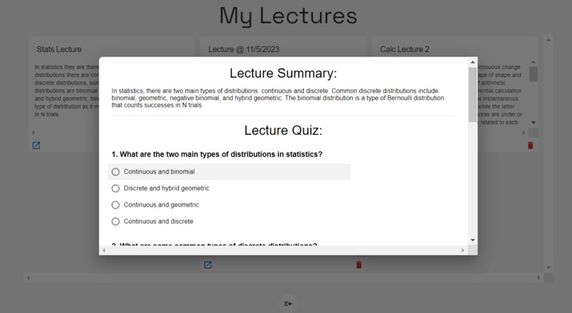 Lecture-Lenz – screenshot 3