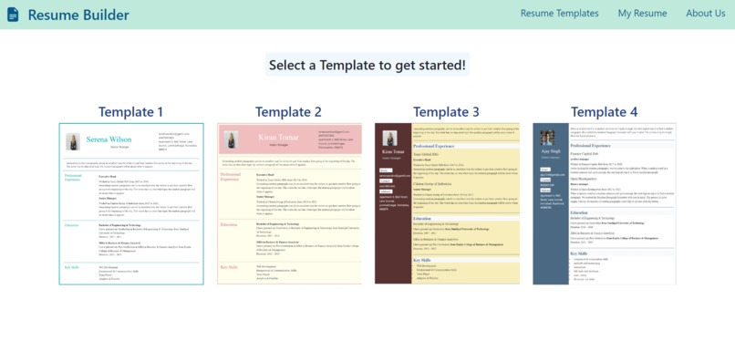 Resume Builder – screenshot 3