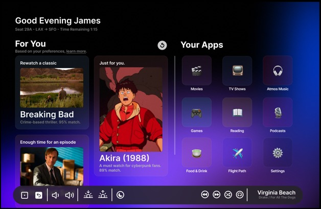 AtmosAir - Reimagining In-Flight UI/UX – screenshot 3