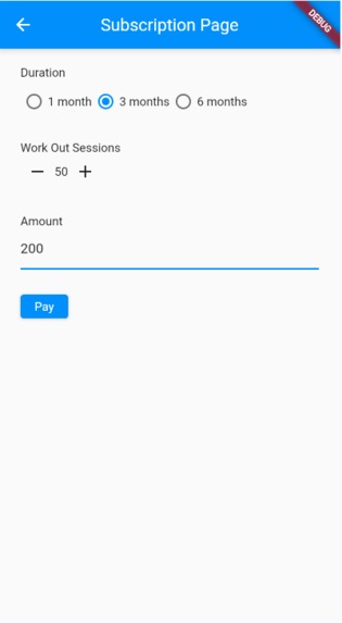 WorkItOut – screenshot 1