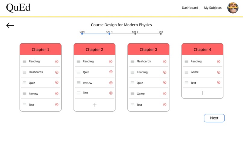 QuEd – screenshot 2