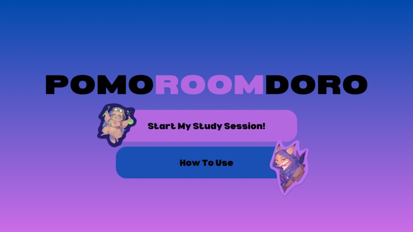 PomoROOMdoro – screenshot 2