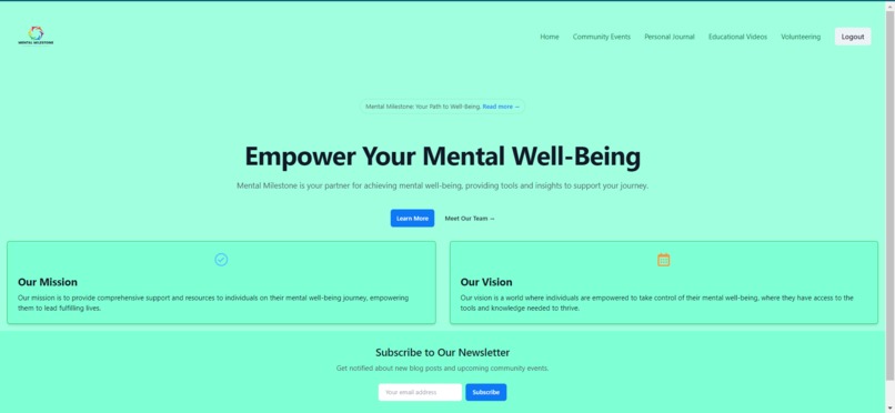 Mental Milestone - Empower Your Well-Being – screenshot 2