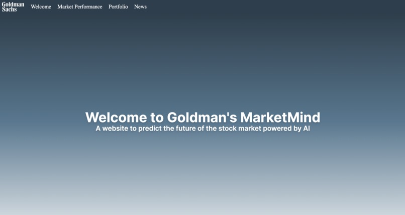 Goldman's MarketMinds – screenshot 1