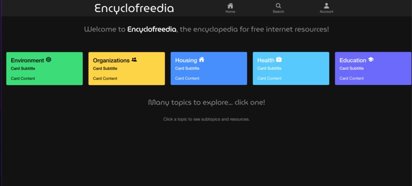 encyclofreedia – screenshot 1