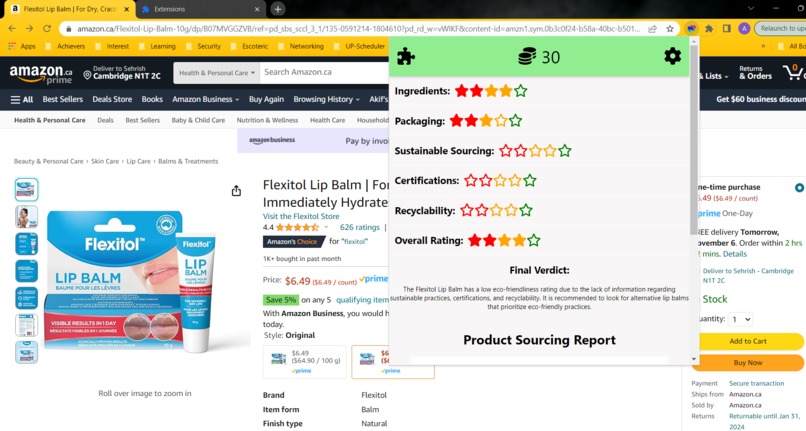 EnviroEcomShoppers – screenshot 1