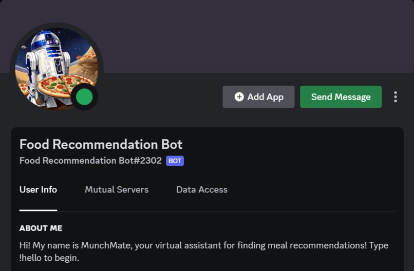 MunchMate – screenshot 1