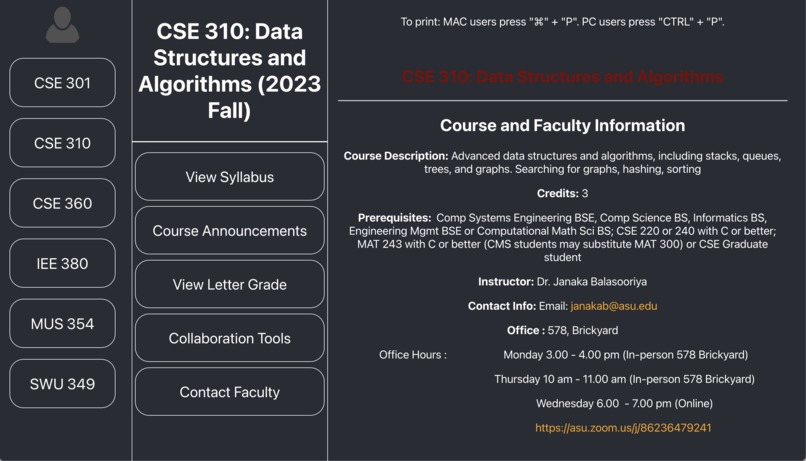StudentSphere – screenshot 2
