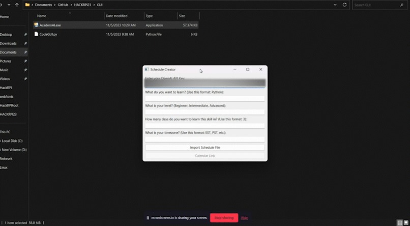 academ.ai – screenshot 2