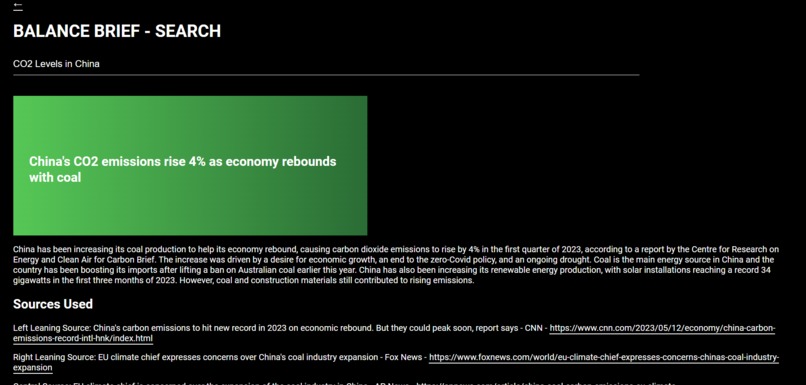 BALANCE BRIEF – screenshot 1