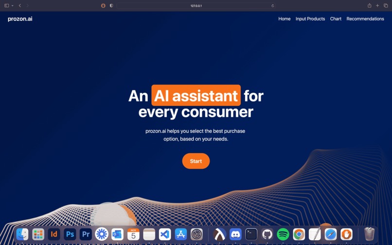 prozon.ai – screenshot 2