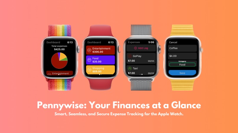 Pennywise - Comprehensive Finance Tracking on Your Wrist – screenshot 1