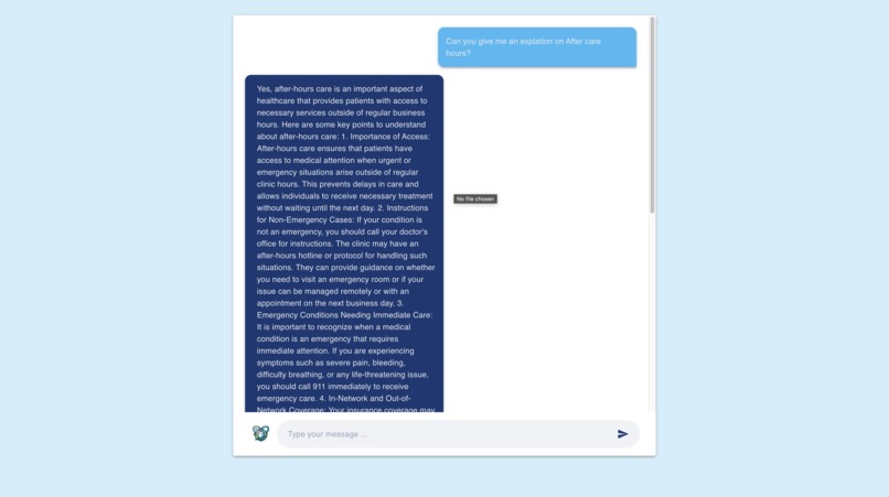 InsurAI – screenshot 2