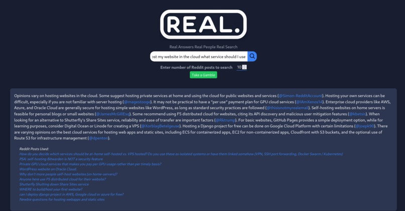 Real Search – screenshot 3