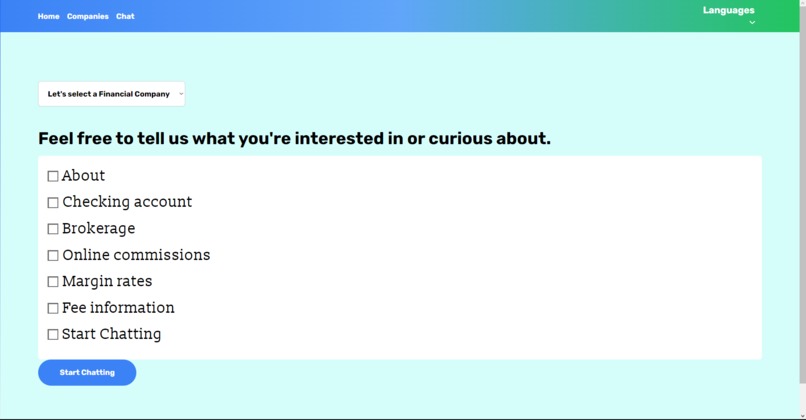 Diversifynance – screenshot 2