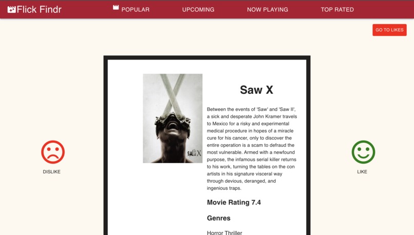 Flick Findr – screenshot 1