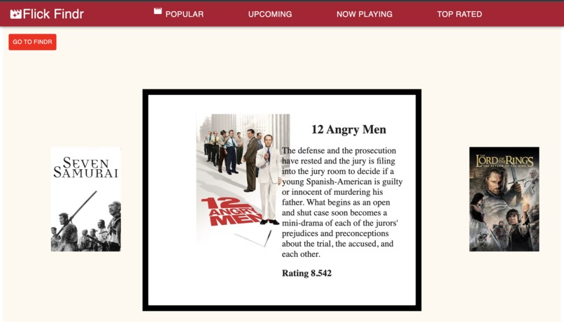 Flick Findr – screenshot 2