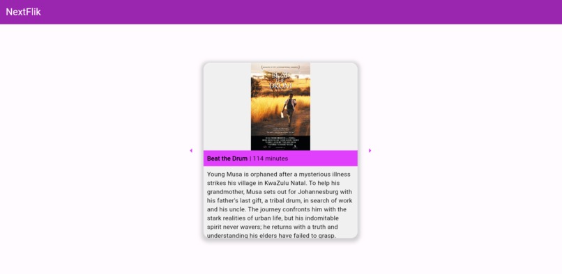 NextFlik – screenshot 1