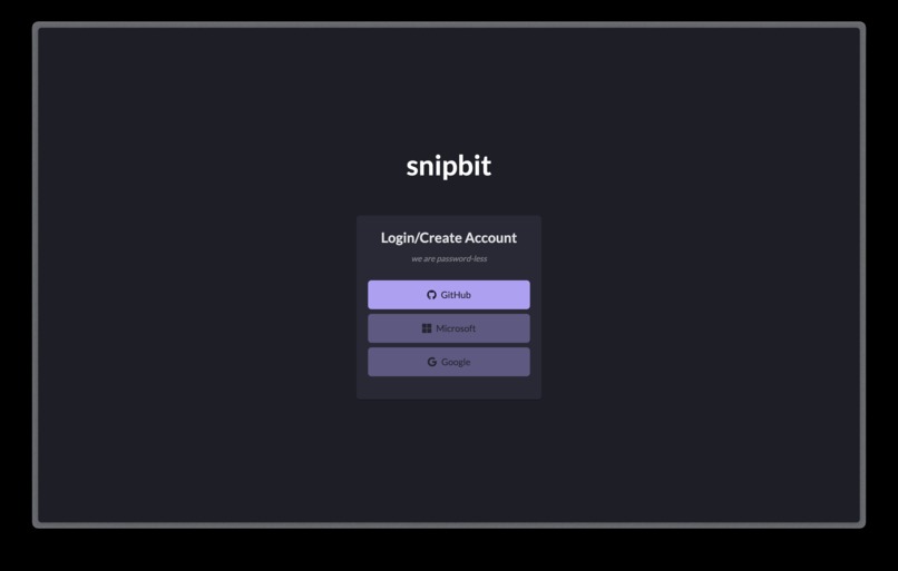 snipbit – screenshot 1