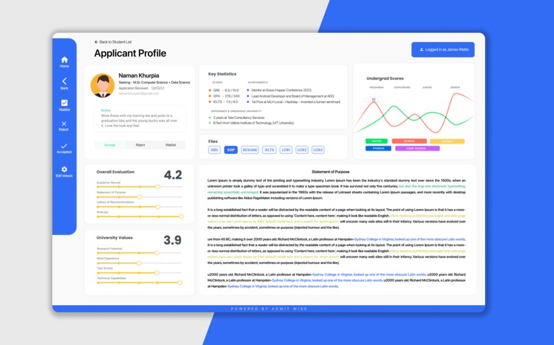 AdmitWise – screenshot 3