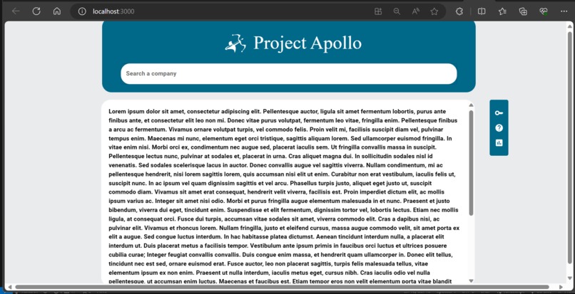 Project Apollo – screenshot 2