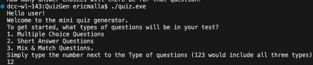 Quiz Generator | Devpost