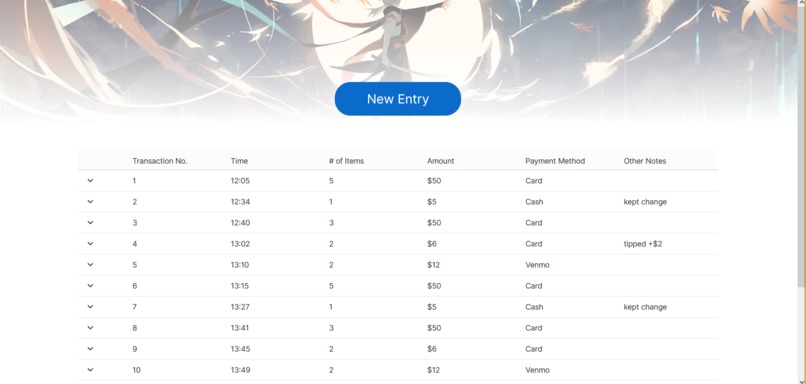 Log-ease – screenshot 1