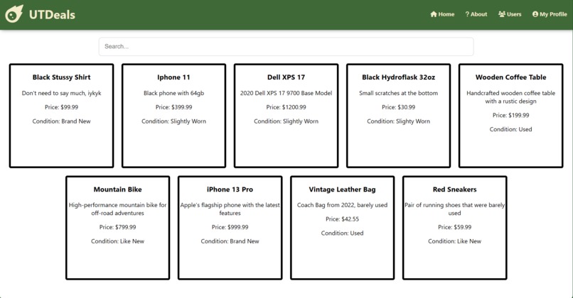 UTDeals – screenshot 2