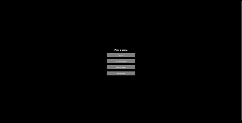 Collection of simple web games – screenshot 1