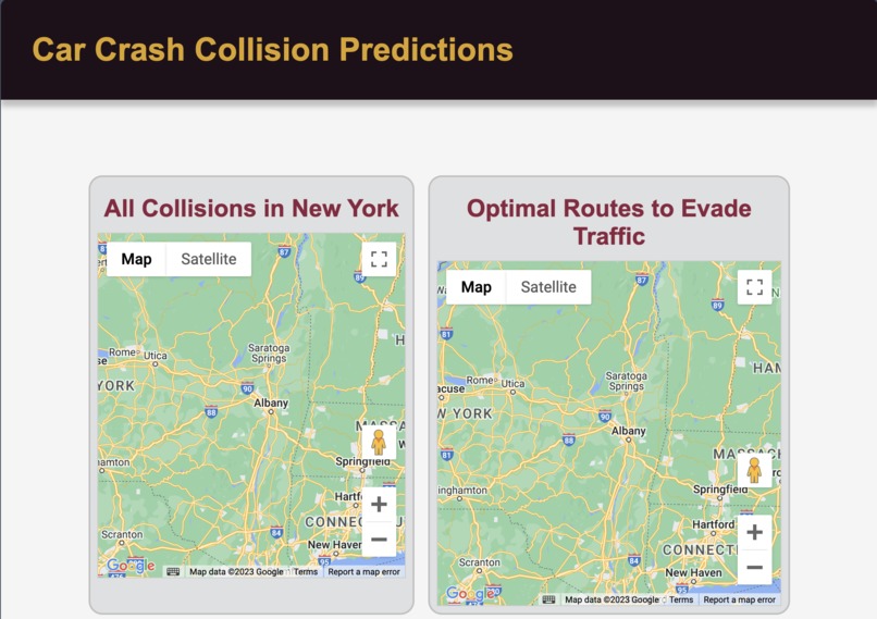 SacHacks 5 - New York Traffic Collision Detector – screenshot 3