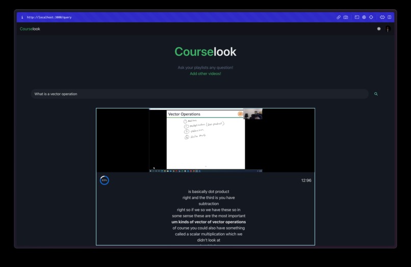 CourseLook – screenshot 5