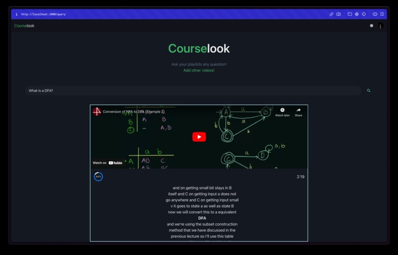 CourseLook – screenshot 6