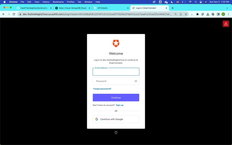 GradConnect – screenshot 1