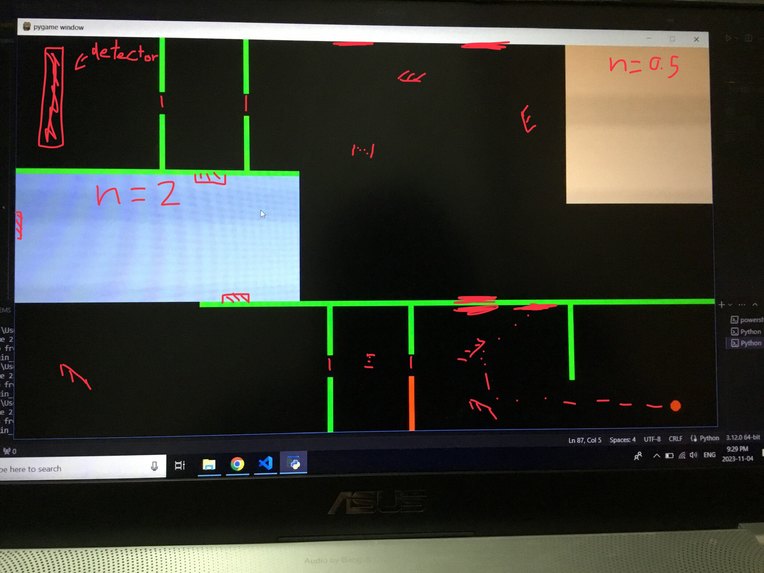 Unifinished ray puzzle game – screenshot 3