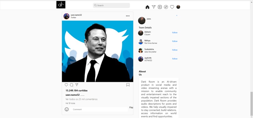 DARK ROOM - A Safe Space for Visually Impaired – screenshot 1
