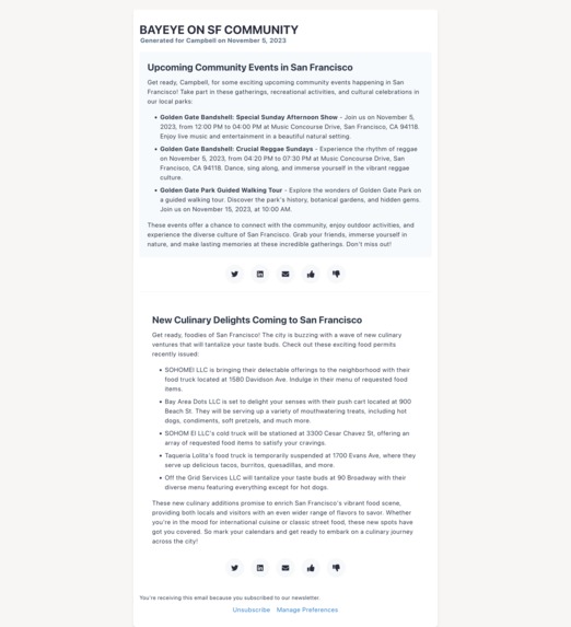 BayEye Briefings – screenshot 2