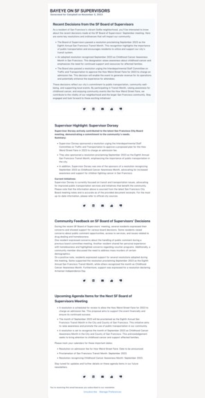 BayEye Briefings – screenshot 3