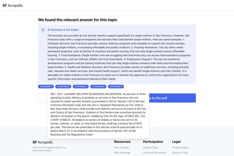 SF Acropolis - Your voice heard, Mayor to Answer – screenshot 4