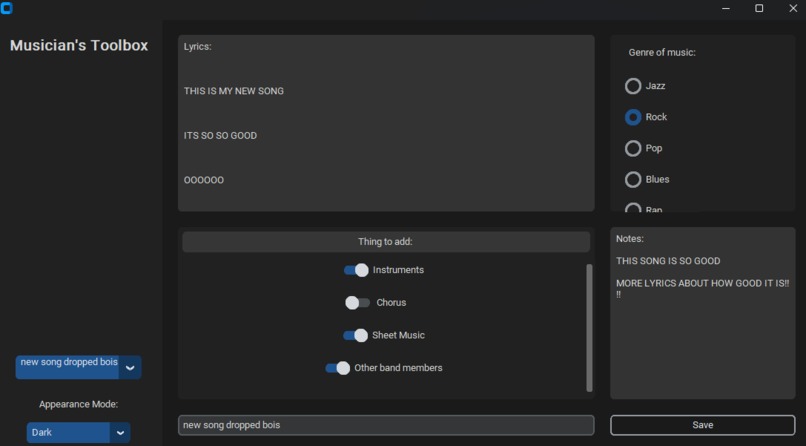 Musician's Toolbox – screenshot 2