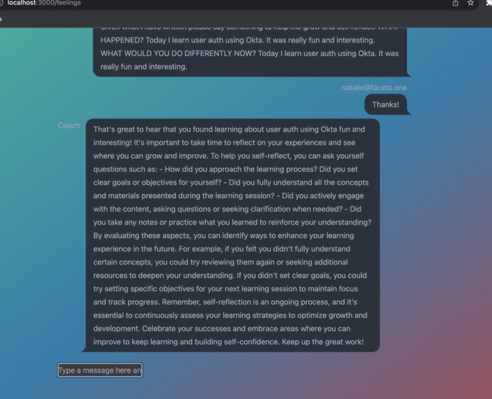 Facets Wellness App – screenshot 9
