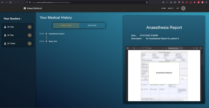 iHealthHist – screenshot 7