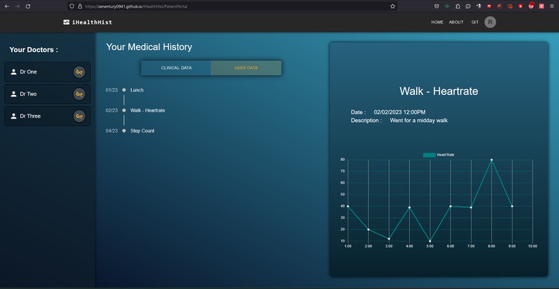 iHealthHist – screenshot 8