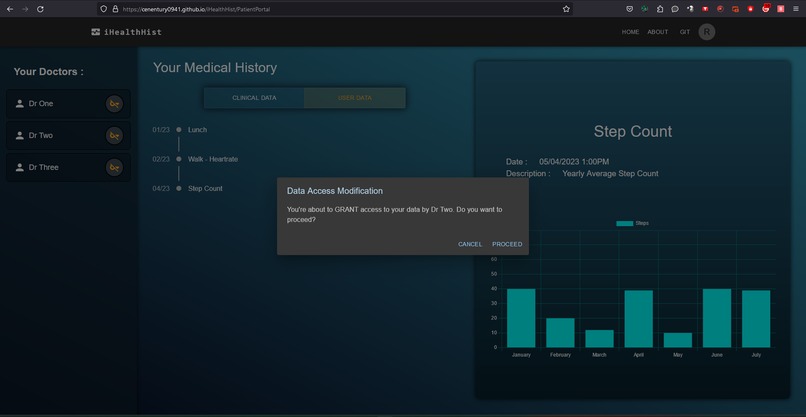 iHealthHist – screenshot 9