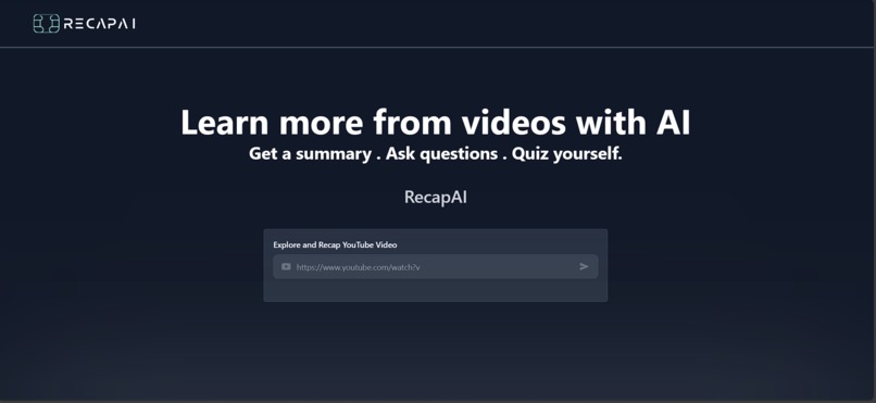 RecapAI – screenshot 1